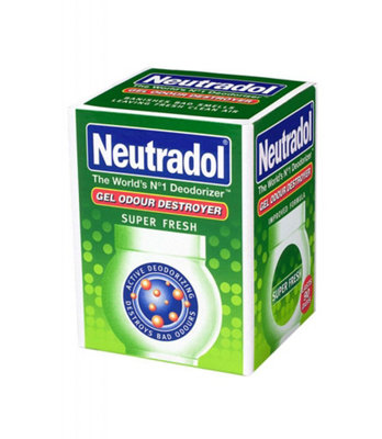 3x Neutradol Super Fresh Gel 140g Odour Eliminator Air Freshener Bathroom Home - Image 23