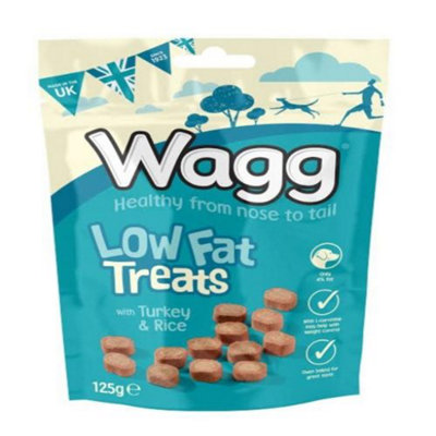 B&Q Wagg Low Fat Treats (Pack Of 7) 125G