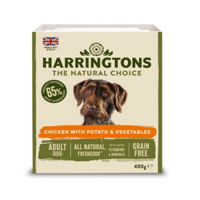 Harringtons Wet Chicken & Potato 400G X 8 from B&Q