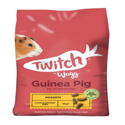 Wagg Twitch Guinea Pig Food 10kg - Complementary Feed Nuggets - Image 7