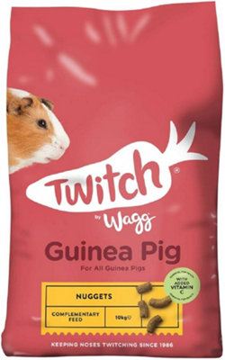 2Kg Twitch By Wagg Guinea Pig Nuggets from B&Q