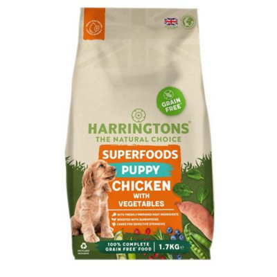 Harringtons Harrington's Grain Free Superfoods Chicken Puppy 1.7Kg from B&Q