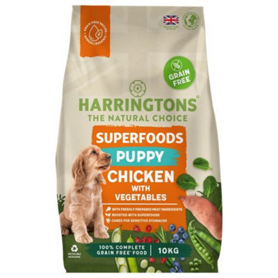 Harringtons Harrington's Grain Free Superfoods Chicken Puppy 10Kg from B&Q