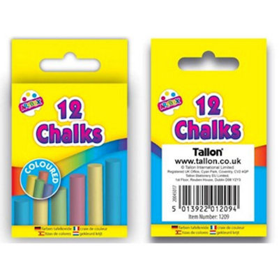 ArtBox Coloured Chalks - Pack of 12 - Image 5