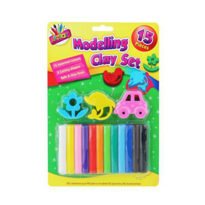 48x Artbox 15 Piece Modelling Clay Set Tallon Non-toxic Toys Creative Activity - Image 4