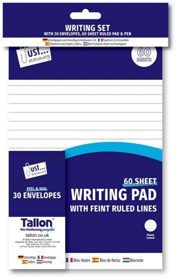 Just Stationery Writing Set includes 60 Sheet, 30 Envelope and Pen - Image 5