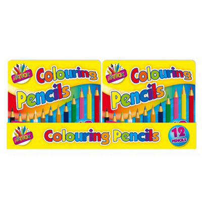 Tallon Artbox Half Size Pencil In Tin Box (Pack Of 12)