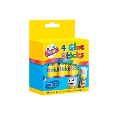 Artbox Glue Sticks - 4 Pack Back to School - Image 3