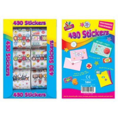 Tallon Box Of 480 Foil Assorted Stickers