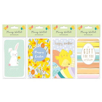 B&Q -  Easter Money Wallet Cute Easter Designs Assorted Styles Perfect For Cash Gifts Easy To Use Thoughtful Gift Touch Adds