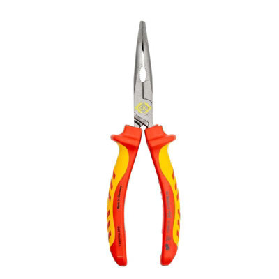 CK Tools Ck T39070A 200 Redline Vde Bent Snipe Nose Plier 200mm from B&Q