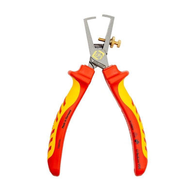 CK Tools Ck T39074A Redline Vde Wire Stripping Plier 160mm from B&Q