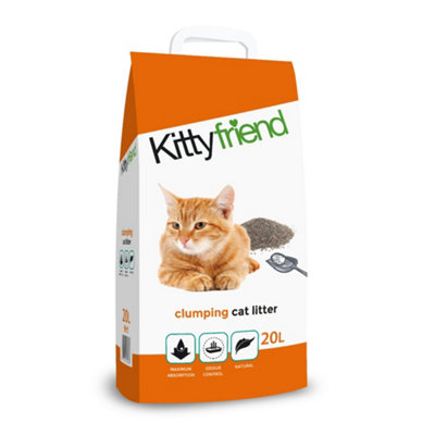 Kittyfriend Clumping Cat Litter 20 Litre from B&Q