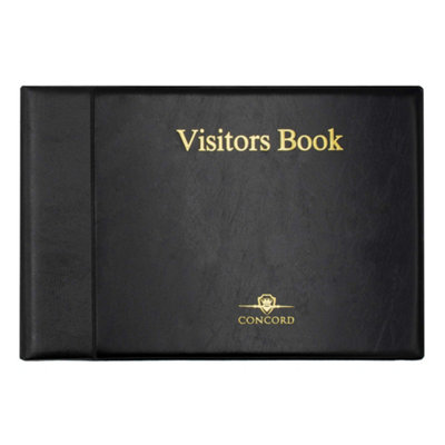 Concord Visitor Record Book Black 85710/CD14 - Image 7