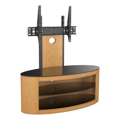 AVF Affinity Buckingham 1M Oval Tv StandFor Tvs 32-65"Oak from B&Q