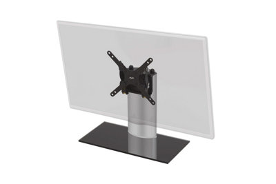 Avf Adjustable Tilt Universal Table Top Stand/baseFor Tvs Up To 32"Black/silver from B&Q