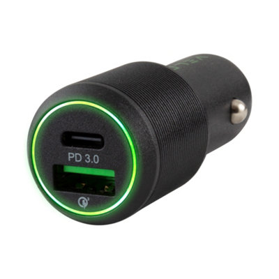 AVF Veld Super-Fast 2 Port Car Charger48W from B&Q
