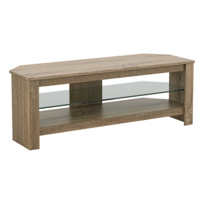 Avf Group Ltd Avf Calibre Plus 2 Shelf Rustic Sawn Oak Tv Unit - Image 6