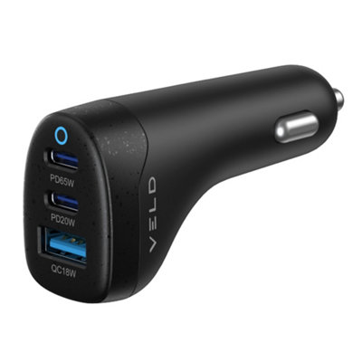 AVF Veld Super Fast 3 Port Car Charger 103W from B&Q