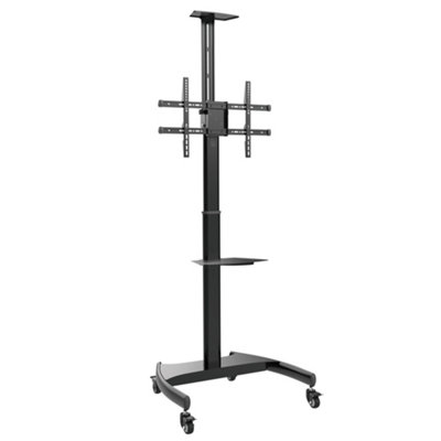 Avf Height Adjustable Tilt & Turn Mobile Tv CartFor Tvs 37-70" from B&Q