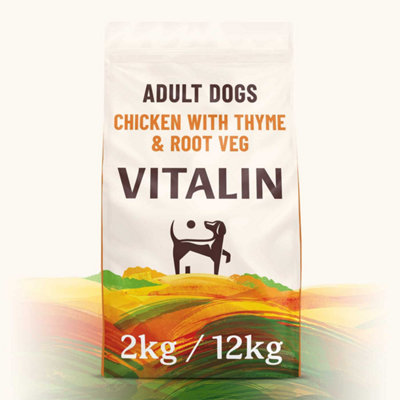 Vitalin Adult Chicken With Veg & Thyme 12Kg from B&Q