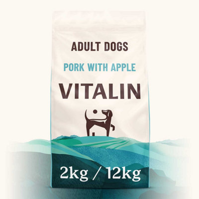  - Vitalin Adult Pork With Apple 12Kg