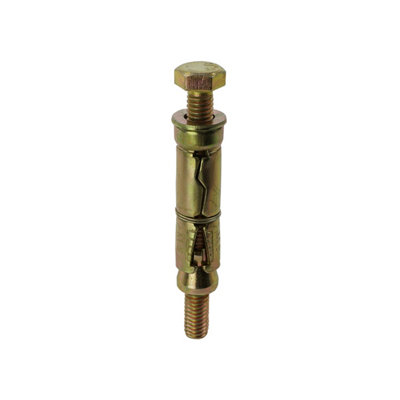 JCP CONSTRUCTION PRODUCTS Jcp Fixings Shield Anchors Loose Bolt ZypM10 X 135/75Box Of 25 from B&Q