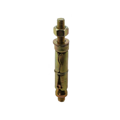 JCP CONSTRUCTION PRODUCTS Jcp Fixings Shield Anchors Projecting Bolt Zyp M10 X 100Box Of 50 from B&Q
