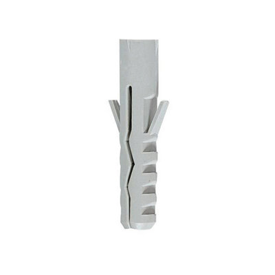 Jcp Fixings Nylon Wall Plugs 8 X 40mm Fjnp08Pack Of 100 from B&Q