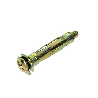 Cavity Fixing Metal Wall Anchor Screws M5 X 45mm Box Of 100 Fjlhwa05045 from B&Q