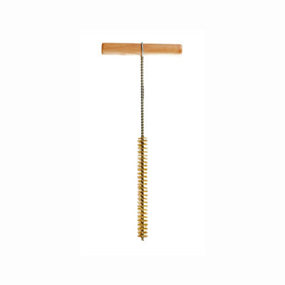 Jcp Fixings Round Wire Hole Cleaning Brush 12mm Fjcb12Steel BristlesGold Finish from B&Q