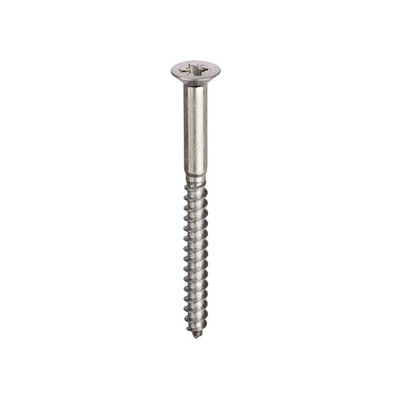 Unifix A2-304 St/st Woodscrews Pozi Csk Head 4.0 X 30mmQ207997000400030000Box Of 200 from B&Q