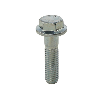 Unifix Grade 8.8 Serrated Flange Bolt Din 6921 BzpM10 X 60/26Box Of 100 from B&Q