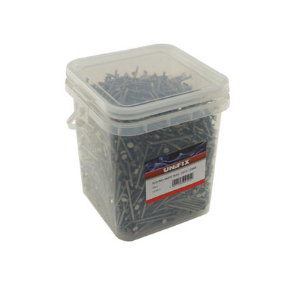 Unifix Bright Rnd Wire Nails 75 X 3.75mm10Kg TubUcrwn/325 - from B&Q
