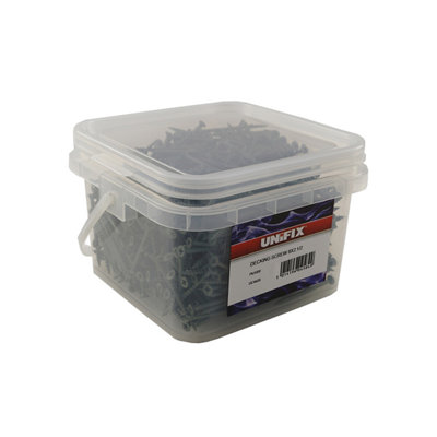 Unifix Decking Screws Pozi Csk Head Magsho Green Coating8G X 2"Ucdec/030Box Of 2 from B&Q