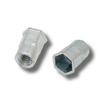 JRP Riveting Products Jrp Rivet Nuts M5 X 13.0 Steel Reduced HeadJrprnsrhph0525 from B&Q