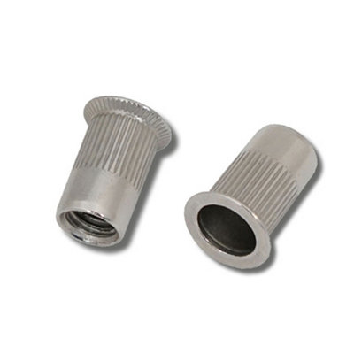 Jrp Riveting Products M6 X 17.0 A2 Stainless Steel Rivet Nuts from B&Q