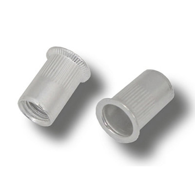 Jrp Riveting Products M12 X 24.0 Aluminium Csk Head Rivet Nuts from B&Q