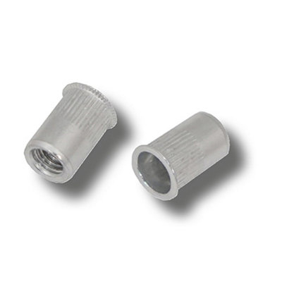 Jrp Riveting Products M6 X 14.0 Aluminium Rivet NutsJrprnarh0625 from B&Q