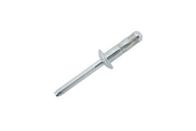 Jrp Riveting Products 6.4 X 20.5mm Steel Dome Head RivetsJrpsdhe6420Box Of 200 from B&Q