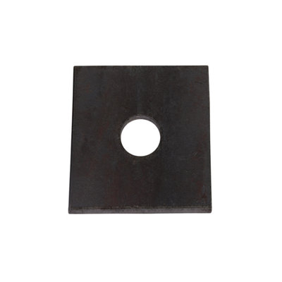 Unifix Square Plate Round Hole Washers S/colM12 X 50 X 3.0Vps 50 3 12 000Box Of 100 from B&Q
