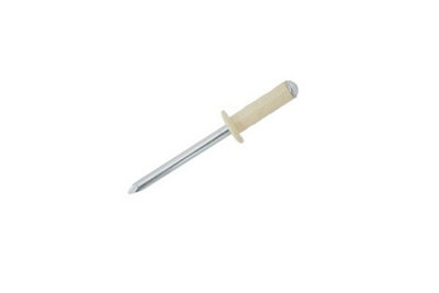Jrp Riveting Products 4.8 X 15mm Aluminium/steel Dome Head RivetsJrpclasdm4815HoBox Of 500 from B&Q