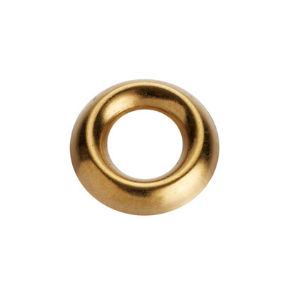 Unifix Brass Surface Screw Cups9-10G9Tqbsurfscu/020Box Of 500 from B&Q