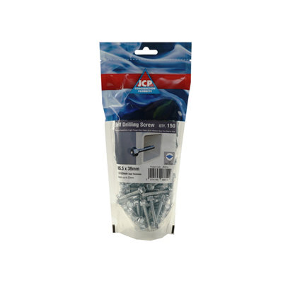 Jcp Fixings Metalfix Self-Drilling Screws 5.5 X 32mmFjpomfl55032Perfect For Light SectionsBox Of 800 from B&Q