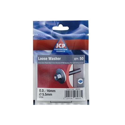 Jcp Fixings Metalfix Loose Washers Bzp19mmFjjbmfw19Box Of 250 from B&Q