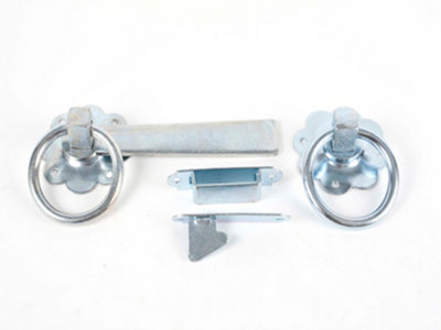 Unifix 1136 Ring Gate Latch 152mm/6In Zinc-Plated SteelPack Of 4Hq1989/2 from B&Q