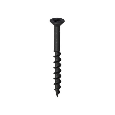 Unifix Carcass Woodscrews Pozi Countersunk Head Black Oxide8G X 1.3/4" (4.0 X 45mm)Mpn 9Tqcarcasss/006Box Of 500 from B&Q