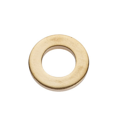 Unifix Brass Form A Washers Din 125AM8 (8.4)Q601250000800000000Box Of 500 from B&Q