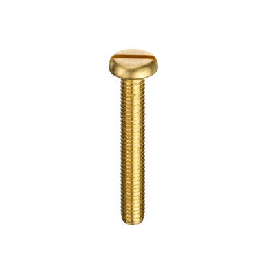 Unifix Brass Machine Screws Slotted Pan Head M6 X 10Q608500000600010000 from B&Q
