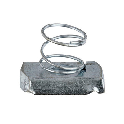 Unifix Short Spring Channel Nuts BzpM10Zzj10054 from B&Q